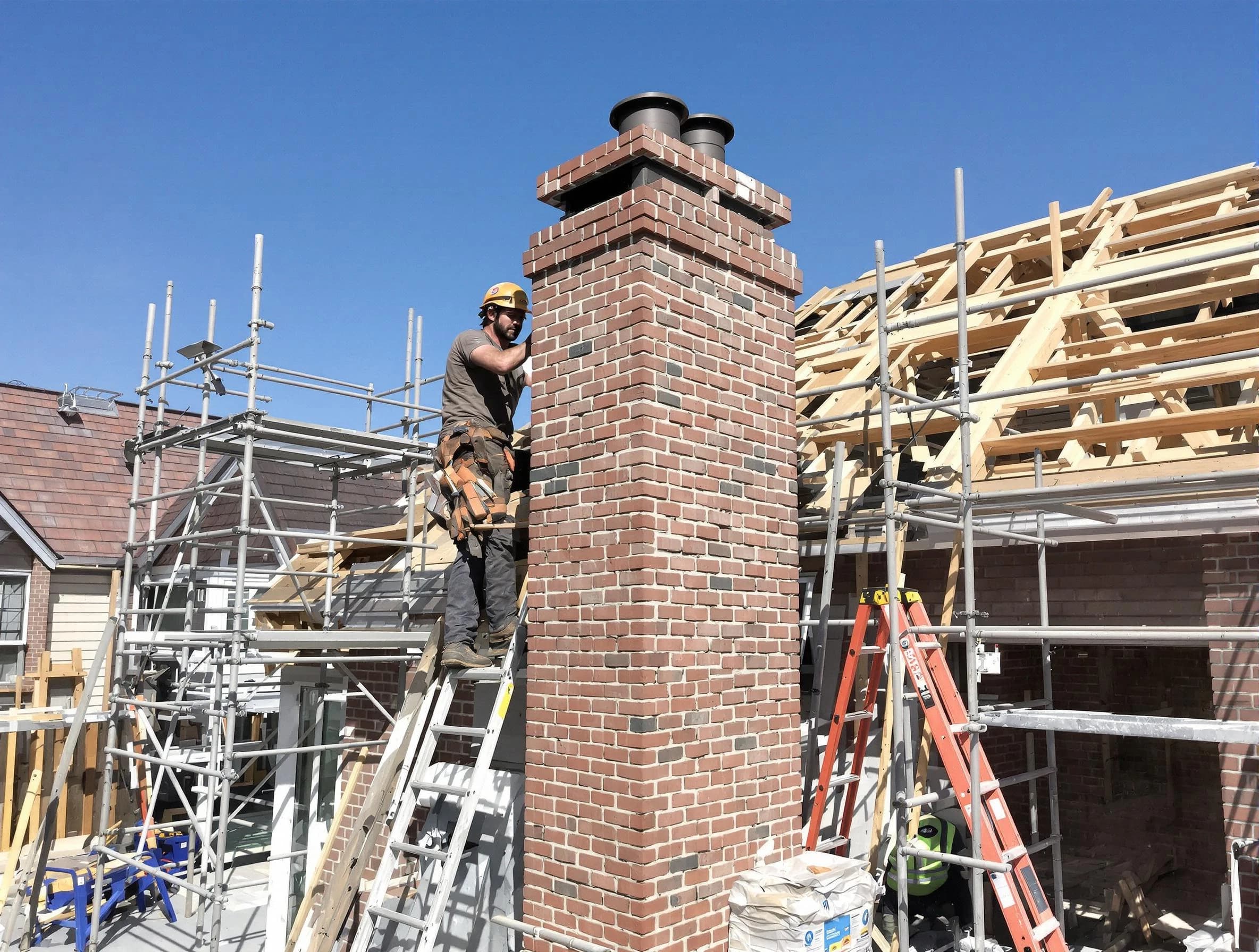 New chimney installation completed by North Bergen Chimney Sweep in North Bergen, NJ