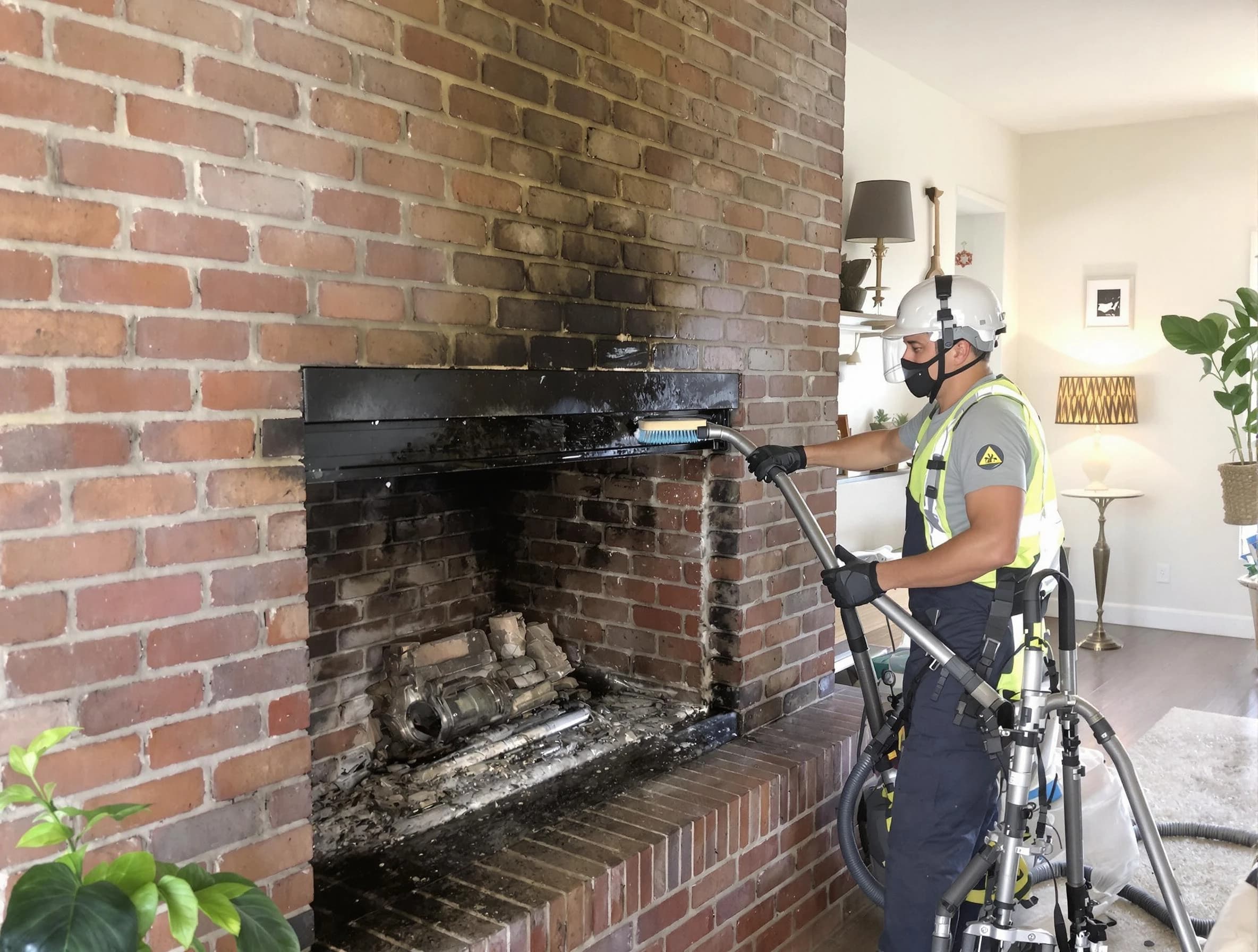 North Bergen Chimney Sweep providing fireplace cleaning services in North Bergen, NJ