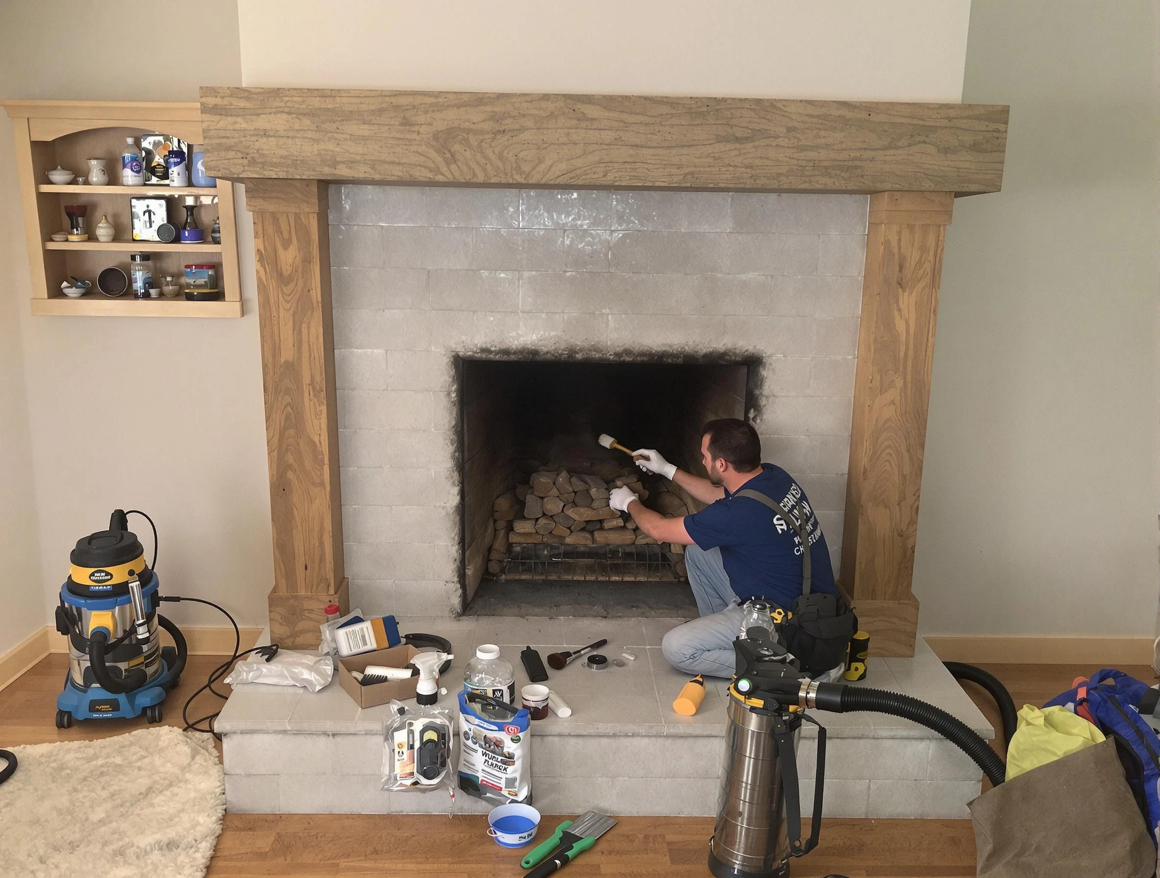Detailed creosote removal process by North Bergen Chimney Sweep in North Bergen, NJ